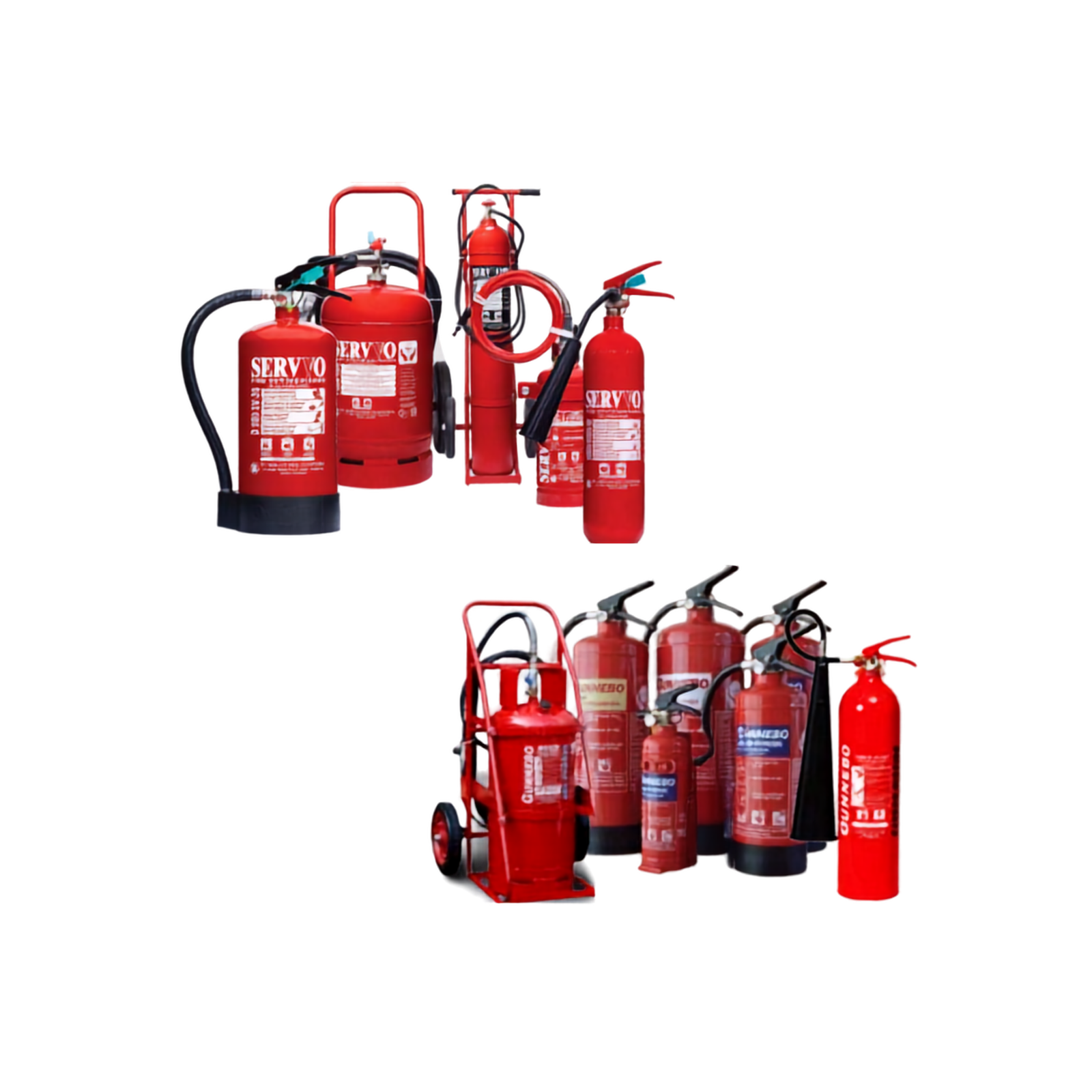 Home fire extinguisher & safety sytem